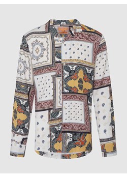 Koszula flanelowa o kroju regular fit z bawełny ze sklepu Peek&Cloppenburg  w kategorii Koszule męskie - zdjęcie 173769770
