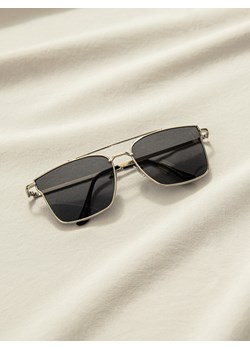 Okulary damskie przeciwsłoneczne 072ALR - czarne/złote ze sklepu Edoti w kategorii Okulary przeciwsłoneczne damskie - zdjęcie 173769960
