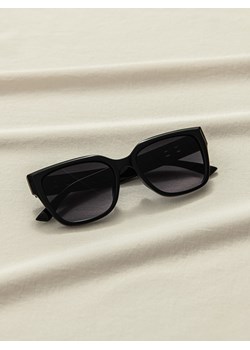 Okulary damskie przeciwsłoneczne 076ALR - czarne ze sklepu Edoti w kategorii Okulary przeciwsłoneczne damskie - zdjęcie 173769983