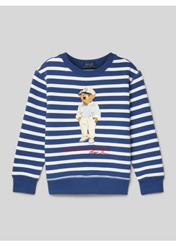 Bluza z nadrukiem z logo ze sklepu Peek&Cloppenburg  w kategorii Bluzy chłopięce - zdjęcie 173772881