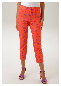 Aniston Spodnie w kolorze czerwonym ze sklepu Limango Polska w kategorii Spodnie damskie - zdjęcie 173773813