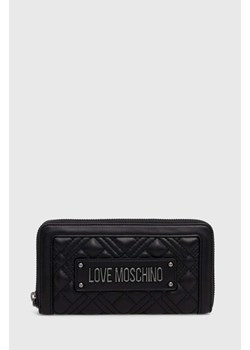 Love Moschino portfel damski kolor czarny JC5600PP1LLA0000 ze sklepu ANSWEAR.com w kategorii Portfele damskie - zdjęcie 173775601
