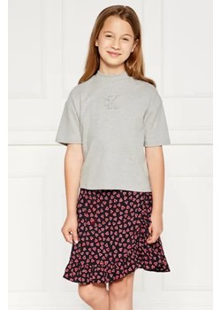 CALVIN KLEIN JEANS T-shirt | Regular Fit ze sklepu Gomez Fashion Store w kategorii Bluzki dziewczęce - zdjęcie 173776964