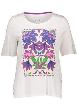 Oui Koszulka w kolorze białym ze sklepu Limango Polska w kategorii Bluzki damskie - zdjęcie 173777793