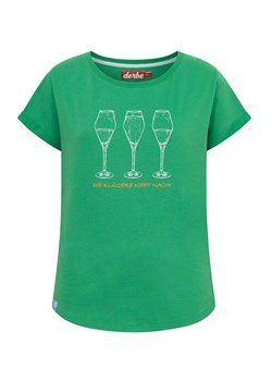 Derbe Koszulka w kolorze zielonym ze sklepu Limango Polska w kategorii Bluzki damskie - zdjęcie 173777883