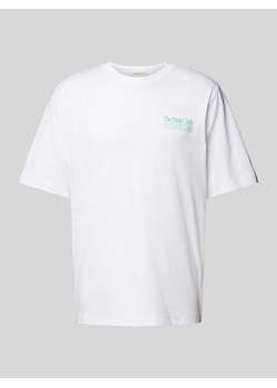 T-shirt z nadrukiem z logo model ‘TAORMINA’ ze sklepu Peek&Cloppenburg  w kategorii T-shirty męskie - zdjęcie 173779691