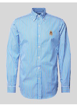Koszula casualowa o kroju classic fit z wyhaftowanym logo ze sklepu Peek&Cloppenburg  w kategorii Koszule męskie - zdjęcie 173779722
