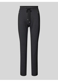 Spodnie materiałowe o kroju skinny fit z elastycznym pasem model ‘EASY SMART’ ze sklepu Peek&Cloppenburg  w kategorii Spodnie damskie - zdjęcie 173779783