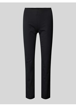 Spodnie materiałowe o kroju skinny fit z bocznym zamkiem błyskawicznym ze sklepu Peek&Cloppenburg  w kategorii Spodnie damskie - zdjęcie 173779853