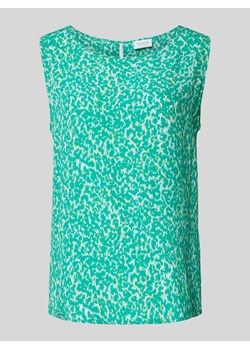 Bluzka z wiskozy z okrągłym dekoltem ze sklepu Peek&Cloppenburg  w kategorii Bluzki damskie - zdjęcie 173780070