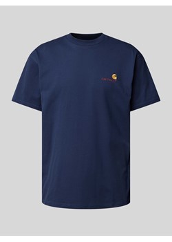 T-shirt z wyhaftowanym logo model ‘American’ ze sklepu Peek&Cloppenburg  w kategorii T-shirty męskie - zdjęcie 173780160