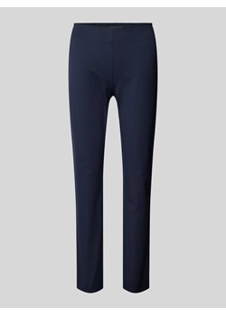 Spodnie materiałowe o kroju skinny fit z bocznym zamkiem błyskawicznym ze sklepu Peek&Cloppenburg  w kategorii Spodnie damskie - zdjęcie 173780241