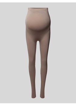 Legginsy ciążowe o kroju skinny fit z elastycznym pasem model ‘JEANNE’ ze sklepu Peek&Cloppenburg  w kategorii Spodnie ciążowe - zdjęcie 173780251