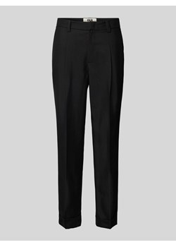 Spodnie do garnituru z prostą nogawką i zakładkami w pasie ze sklepu Peek&Cloppenburg  w kategorii Spodnie damskie - zdjęcie 173780292