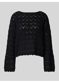 Sweter z dzianiny z długim rękawem Vero Moda ze sklepu Peek&Cloppenburg  w kategorii Swetry damskie - zdjęcie 173780340
