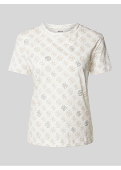 T-shirt z nadrukiem z logo model ‘NOMIE’ ze sklepu Peek&Cloppenburg  w kategorii Bluzki damskie - zdjęcie 173780342