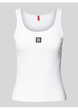 Top z naszywką z logo ze sklepu Peek&Cloppenburg  w kategorii Bluzki damskie - zdjęcie 173780433