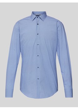 Koszula biznesowa o kroju slim fit z kołnierzykiem typu kent model ‘Hank’ ze sklepu Peek&Cloppenburg  w kategorii Koszule męskie - zdjęcie 173780462