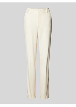Spodnie do garnituru z prostą nogawką i wpuszczanymi kieszeniami ze sklepu Peek&Cloppenburg  w kategorii Spodnie damskie - zdjęcie 173780521
