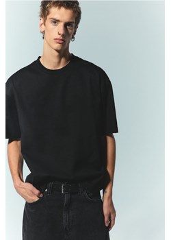 H & M - Bawełniany T-shirt Oversized Fit - Czarny ze sklepu H&M w kategorii T-shirty męskie - zdjęcie 173780550