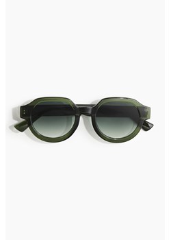 H & M - Okulary przeciwsłoneczne - Zielony ze sklepu H&M w kategorii Okulary przeciwsłoneczne męskie - zdjęcie 173780713