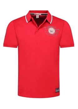 Geographical Norway Koszulka polo &quot;Kilsvik&quot; w kolorze czerwonym ze sklepu Limango Polska w kategorii T-shirty męskie - zdjęcie 173780894