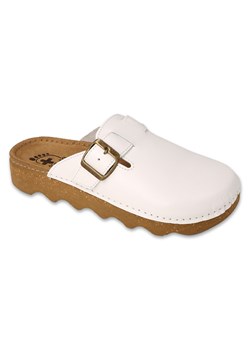 Befado obuwie damskie pu 179D004 białe ze sklepu ButyModne.pl w kategorii Klapki damskie - zdjęcie 173781024