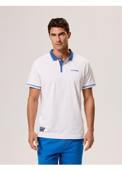 Polo WATERLAW Biały M ze sklepu Diverse w kategorii T-shirty męskie - zdjęcie 173781400