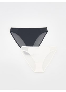 Reserved - Majtki typu bikini 2 pack - czarny ze sklepu Reserved w kategorii Majtki damskie - zdjęcie 173783553