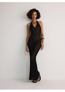 Reserved - Ażurowa sukienka - czarny ze sklepu Reserved w kategorii Sukienki - zdjęcie 173783720