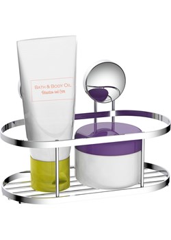 Schütte Półka prysznicowa w kolorze srebrnym - 22 x 8 x 11 cm ze sklepu Limango Polska w kategorii Akcesoria łazienkowe - zdjęcie 173784844