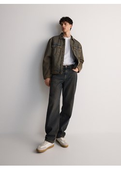 Reserved - Jeansy straight - indigo jeans ze sklepu Reserved w kategorii Jeansy męskie - zdjęcie 173786303