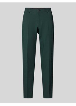 Spodnie do garnituru o kroju tapered fit w kant model ‘Pure Flex’ ze sklepu Peek&Cloppenburg  w kategorii Spodnie męskie - zdjęcie 173786663