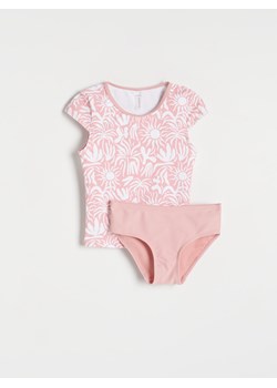 Reserved - Dwuczęściowy kostium kąpielowy - brudny róż ze sklepu Reserved w kategorii Komplety niemowlęce - zdjęcie 173787262