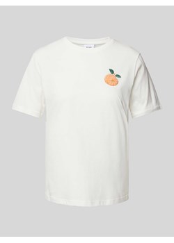 T-shirt z wyhaftowanym z motywem model ‘SYBIL ARRI’ ze sklepu Peek&Cloppenburg  w kategorii Bluzki damskie - zdjęcie 173789624
