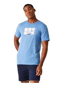 Regatta Koszulka &quot;Cline VIII&quot; w kolorze błękitnym ze sklepu Limango Polska w kategorii T-shirty męskie - zdjęcie 173790404