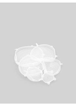 Sinsay - Pokrywki silikonowe 6 pack - biały ze sklepu Sinsay w kategorii Akcesoria kuchenne - zdjęcie 173792562