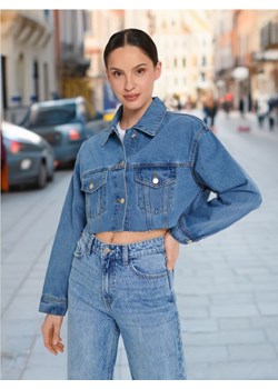 Sinsay - Kurtka jeansowa - niebieski ze sklepu Sinsay w kategorii Kurtki damskie - zdjęcie 173792582