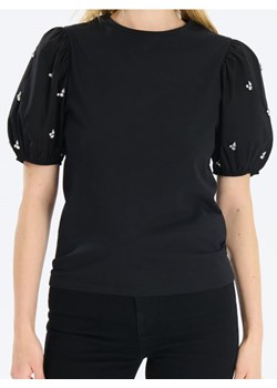 Sinsay - Bluzka z bufkami - czarny ze sklepu Sinsay w kategorii Bluzki damskie - zdjęcie 173792602
