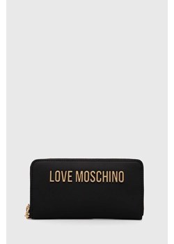 Love Moschino portfel damski kolor czarny JC5620PP1LKD0000 ze sklepu ANSWEAR.com w kategorii Portfele damskie - zdjęcie 173792844