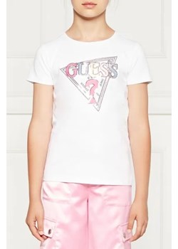 Guess T-shirt | Slim Fit ze sklepu Gomez Fashion Store w kategorii Bluzki dziewczęce - zdjęcie 173793460