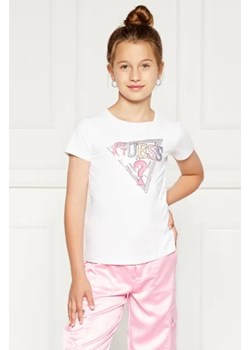 Guess T-shirt | Slim Fit ze sklepu Gomez Fashion Store w kategorii Bluzki dziewczęce - zdjęcie 173793462