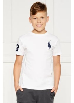 POLO RALPH LAUREN T-shirt | Regular Fit ze sklepu Gomez Fashion Store w kategorii T-shirty chłopięce - zdjęcie 173793872