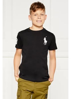 POLO RALPH LAUREN T-shirt | Regular Fit ze sklepu Gomez Fashion Store w kategorii T-shirty chłopięce - zdjęcie 173793892
