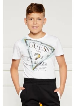 Guess T-shirt | Regular Fit ze sklepu Gomez Fashion Store w kategorii T-shirty chłopięce - zdjęcie 173793914