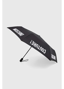 Moschino parasol kolor czarny 8983 ze sklepu ANSWEAR.com w kategorii Parasole - zdjęcie 173795030