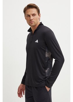 adidas Performance bluza treningowa kolor czarny z nadrukiem IS6152 ze sklepu ANSWEAR.com w kategorii Bluzy męskie - zdjęcie 173795124