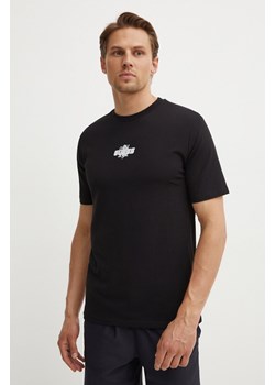 Guess t-shirt GLEAN męski kolor czarny z nadrukiem Z4YI08.J1314 ze sklepu ANSWEAR.com w kategorii T-shirty męskie - zdjęcie 173795361