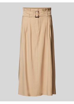 Spódnica midi z zakładkami w pasie ze sklepu Peek&Cloppenburg  w kategorii Spódnice - zdjęcie 173796081