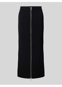 Spódnica midi z dwustronnym zamkiem błyskawicznym na całej długości model ‘Cayla’ ze sklepu Peek&Cloppenburg  w kategorii Spódnice - zdjęcie 173796243